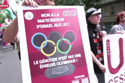 JO 2024 : le député La France insoumise Thomas Portes appelle à ne pas accueillir les athlètes israéliens