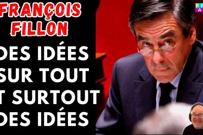 françois fillon sort de son trou et dézingue macron et porte au pinacle trump et poutine, ses héros !