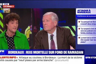 BFM : L’attaque au couteau de Bordeaux, un problème d’hospitalité ?