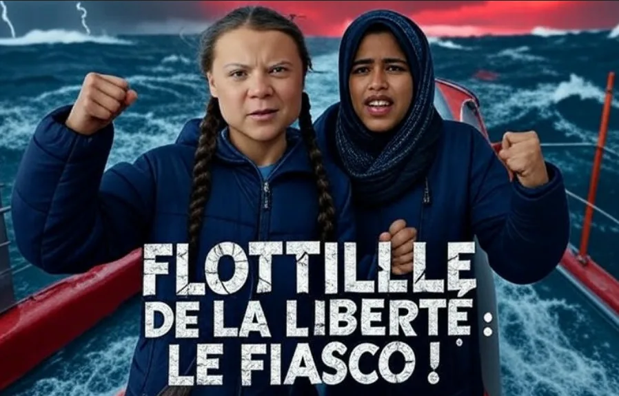 Flottille de la Liberté : un naufrage médiatique signé LFI et les Écolos