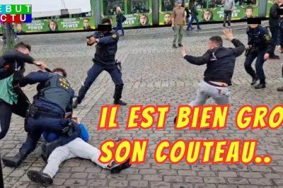 Scènes choquantes à Mannheim : un homme poignarde un critique de l&rsquo;islam et un policier en direct devant les caméras