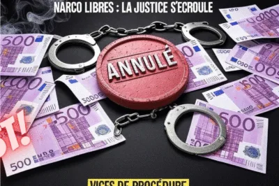 Narcos en liberté : Quand les vices de procédure sabotent la justice française
